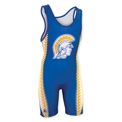 Brute Sawblade Custom Sublimated Wrestling Singlet Sawblade 012380